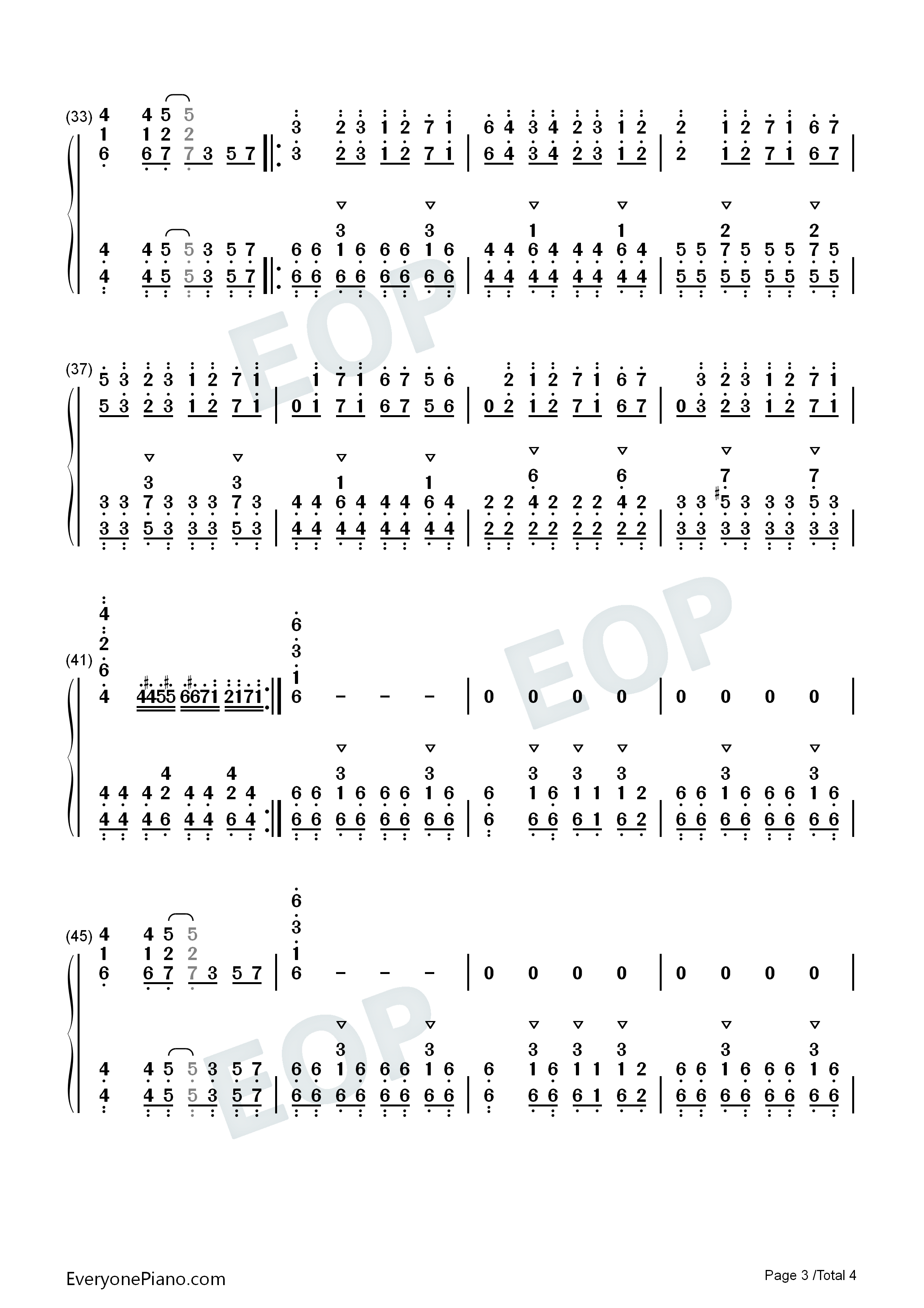 最后的挣扎钢琴简谱_蓑部雄崇演唱