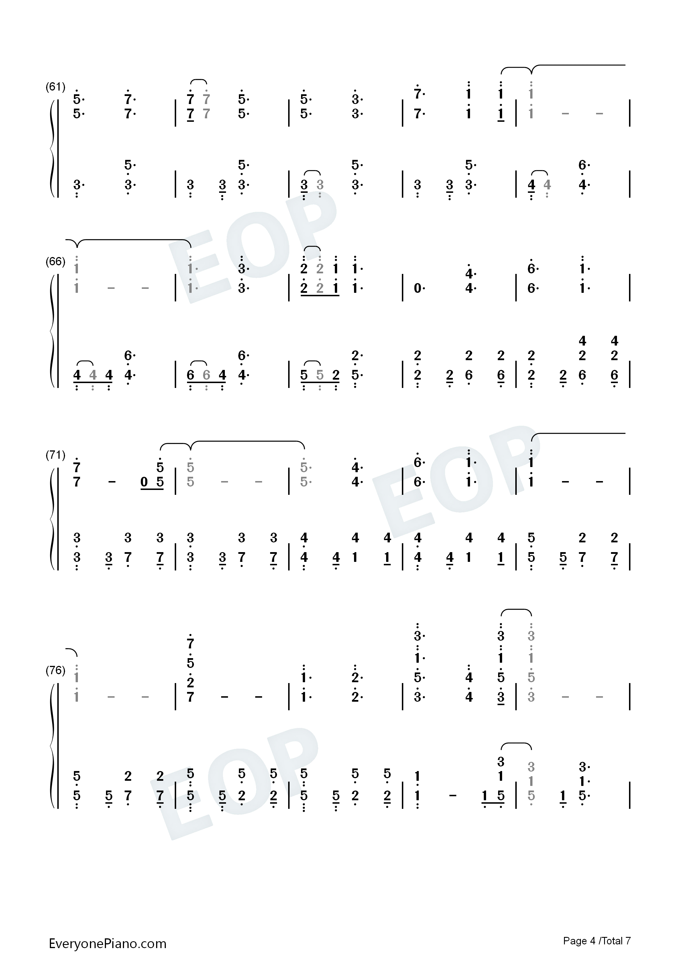 そばかす钢琴简谱_JUDY_AND_MARY演唱