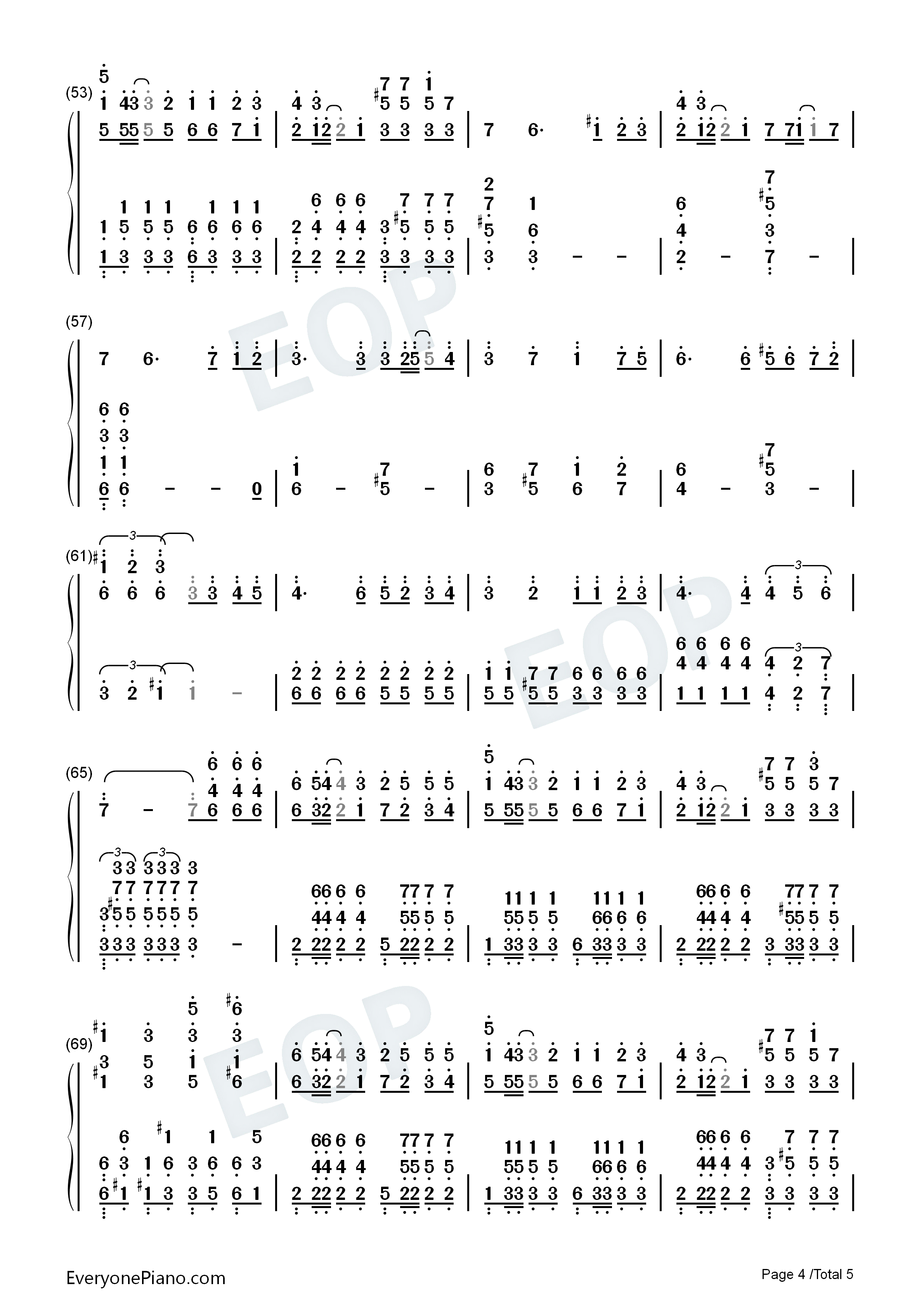 哀愁トワイライト钢琴简谱_水树奈奈演唱