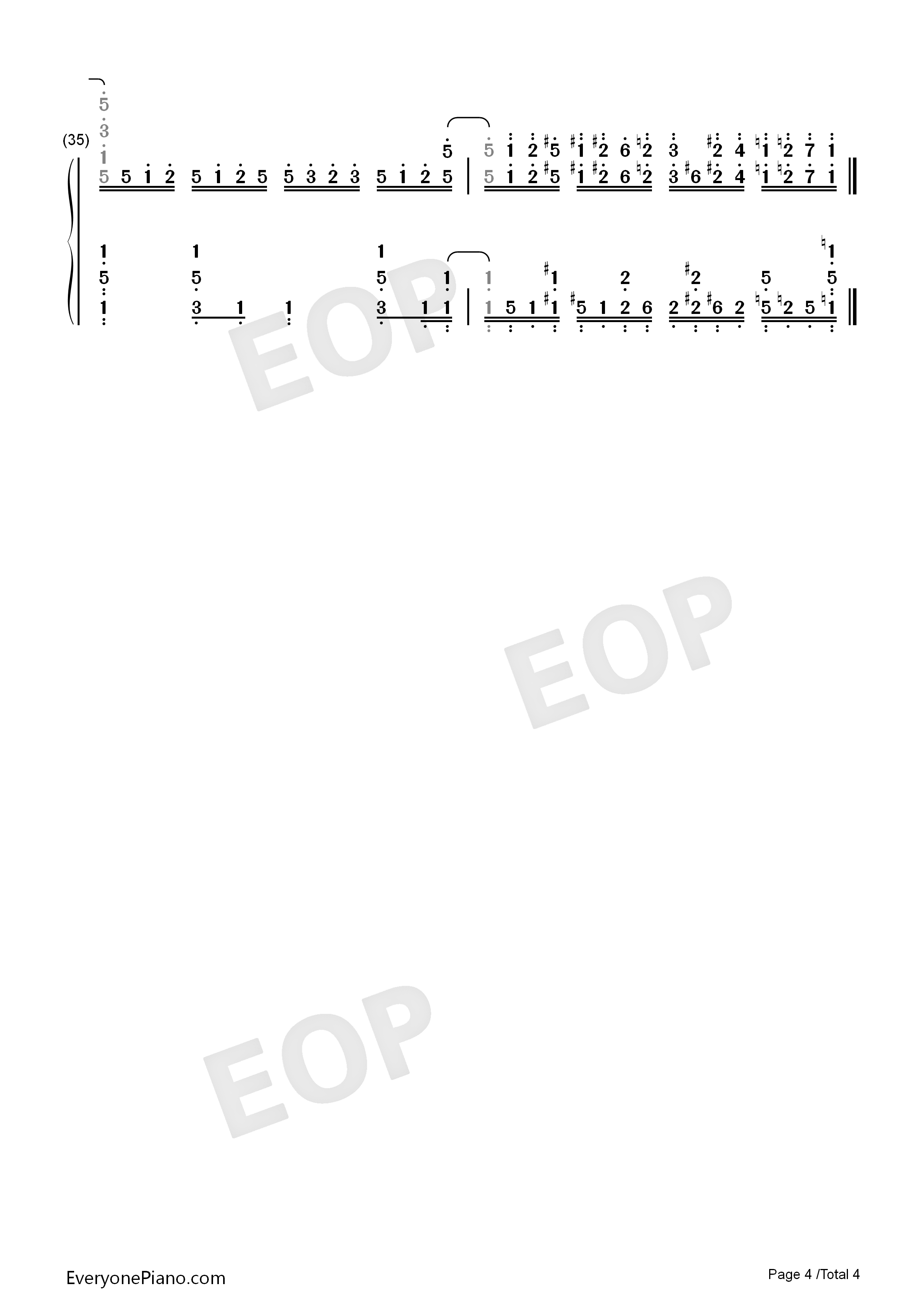 Good_Morning_World钢琴简谱_Burnout_Syndromes演唱