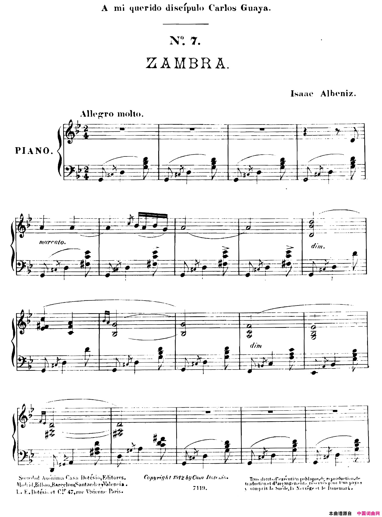 DouzePiecesCaracteristiques12首个性小品Op.92No.7DouzePieces_Caracteristiques12首个性小品_Op.92_No.7简谱