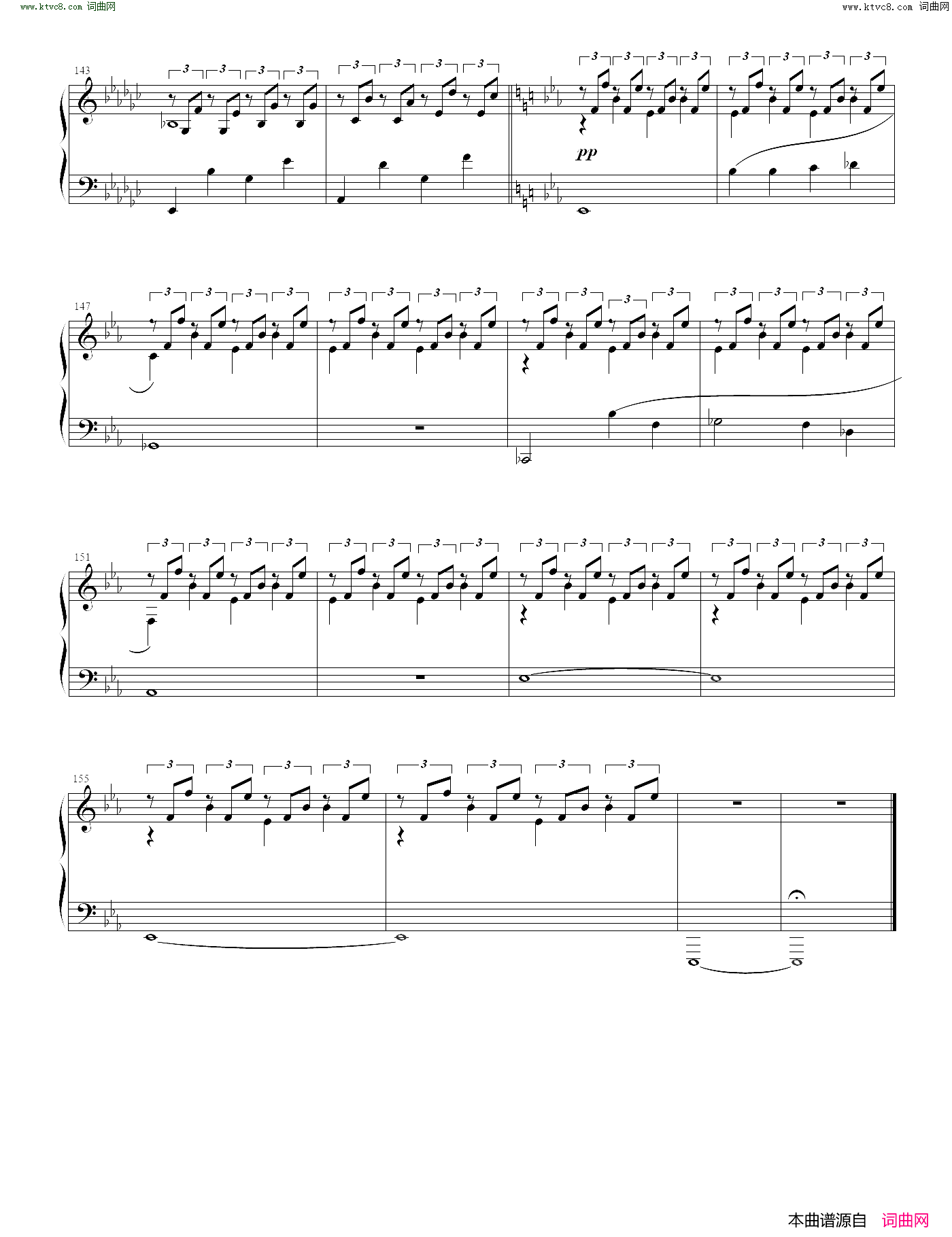 City_of_Tears/泪水之城_Materia原厂周边/空洞骑士钢琴收藏乐谱集简谱