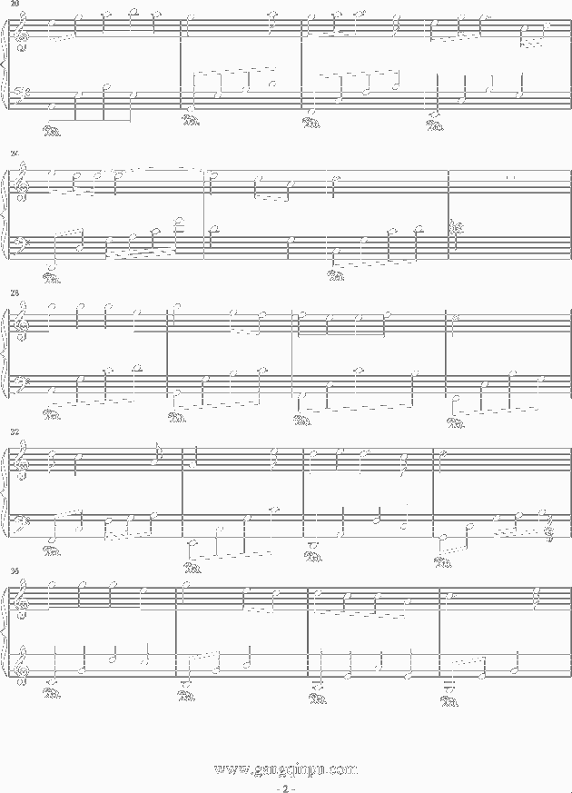 梅花亭简谱_windtsao演唱