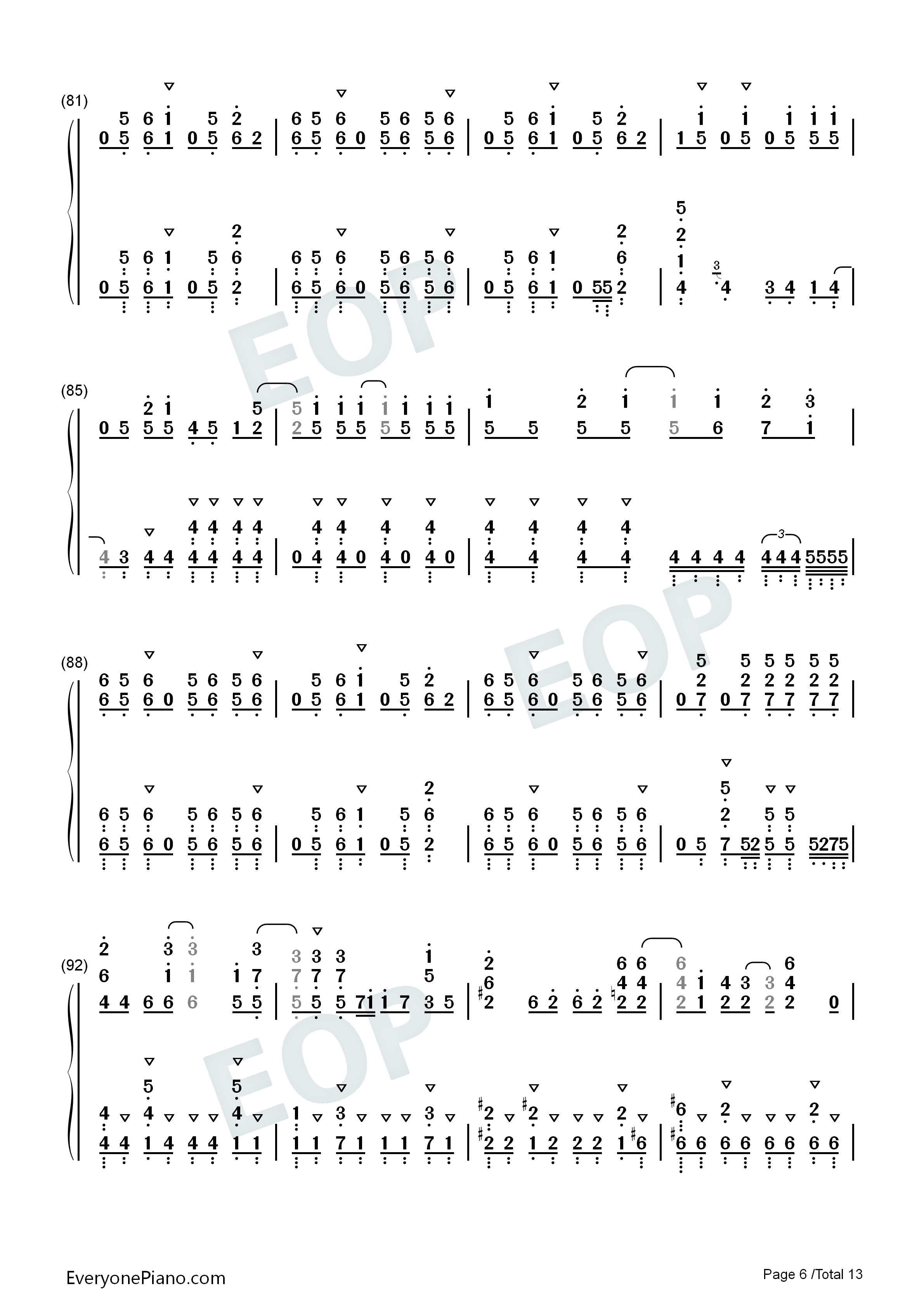 Wings_of_Courage_钢琴简谱_川田真美演唱