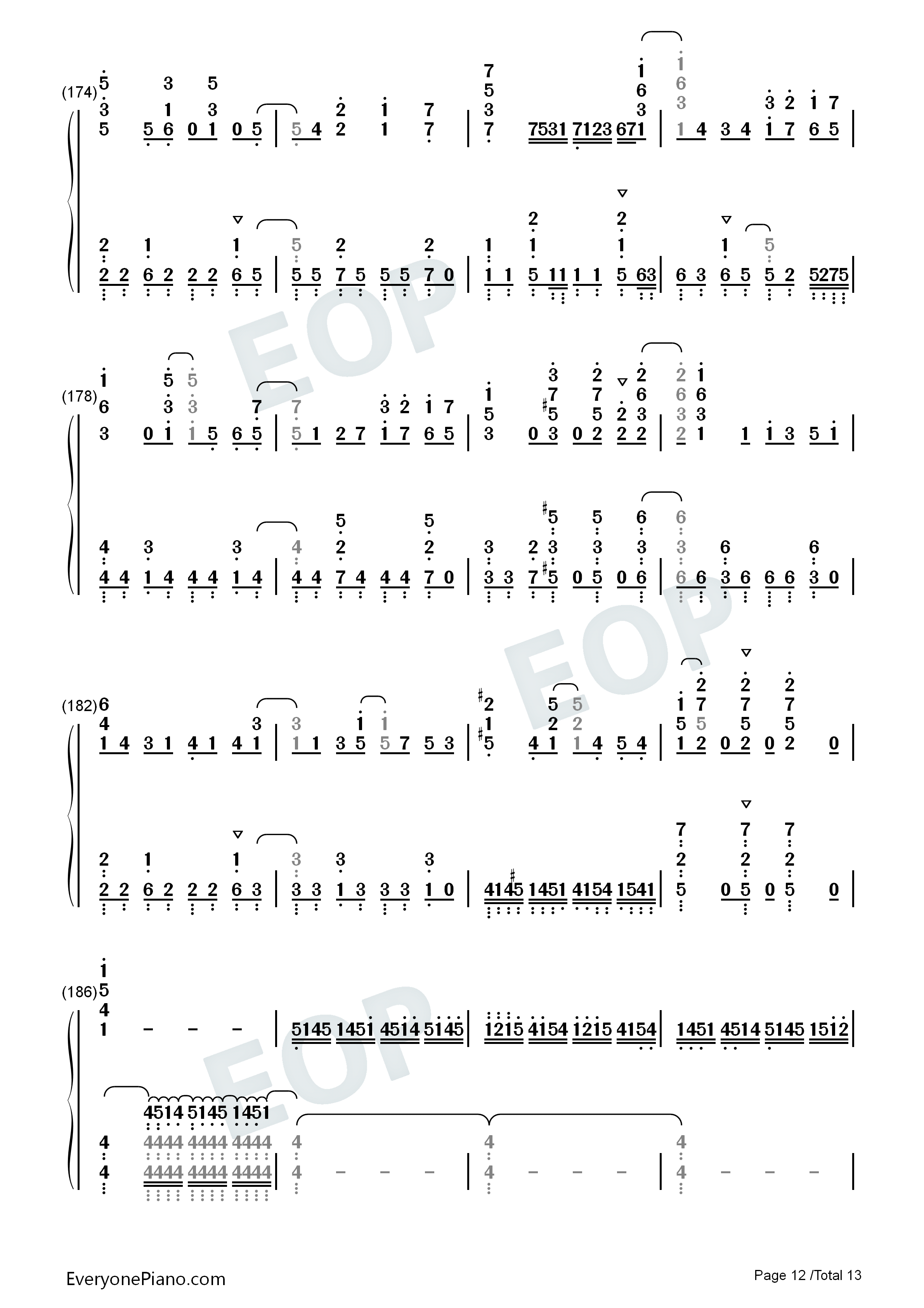 Wings_of_Courage_钢琴简谱_川田真美演唱