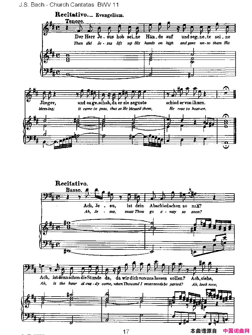 Lobet_Gott_in_Seinen_Reicben简谱