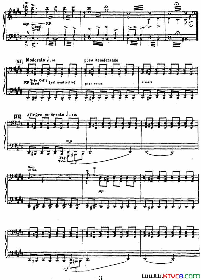 5.冰湖上的激战选自大合唱_亚历山大·涅夫斯基_、正谱简谱