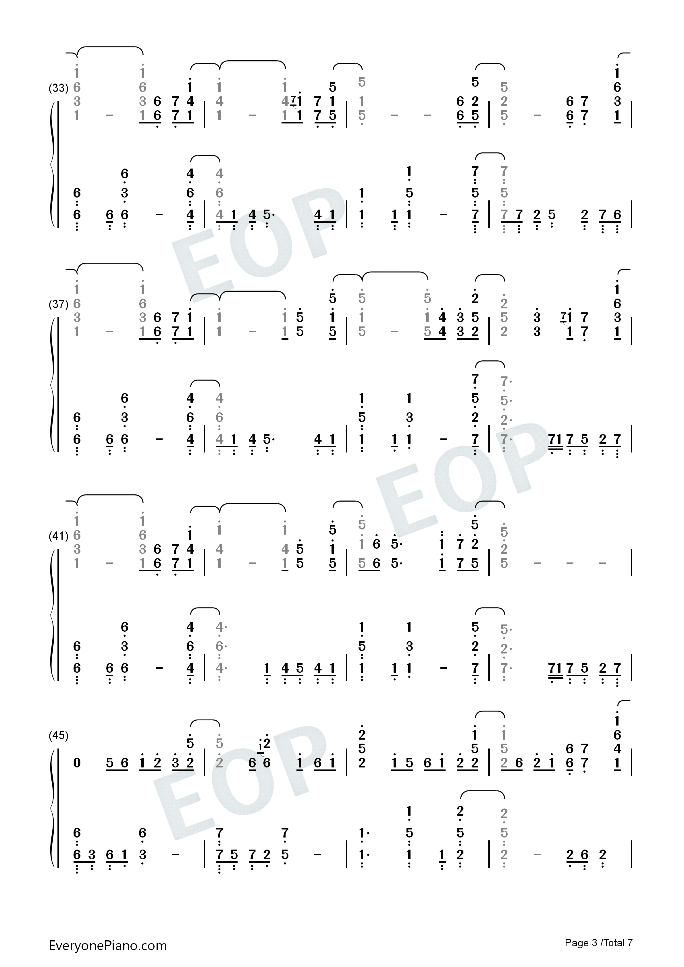 商人パルテティオのテーマ钢琴简谱_西木康智演唱