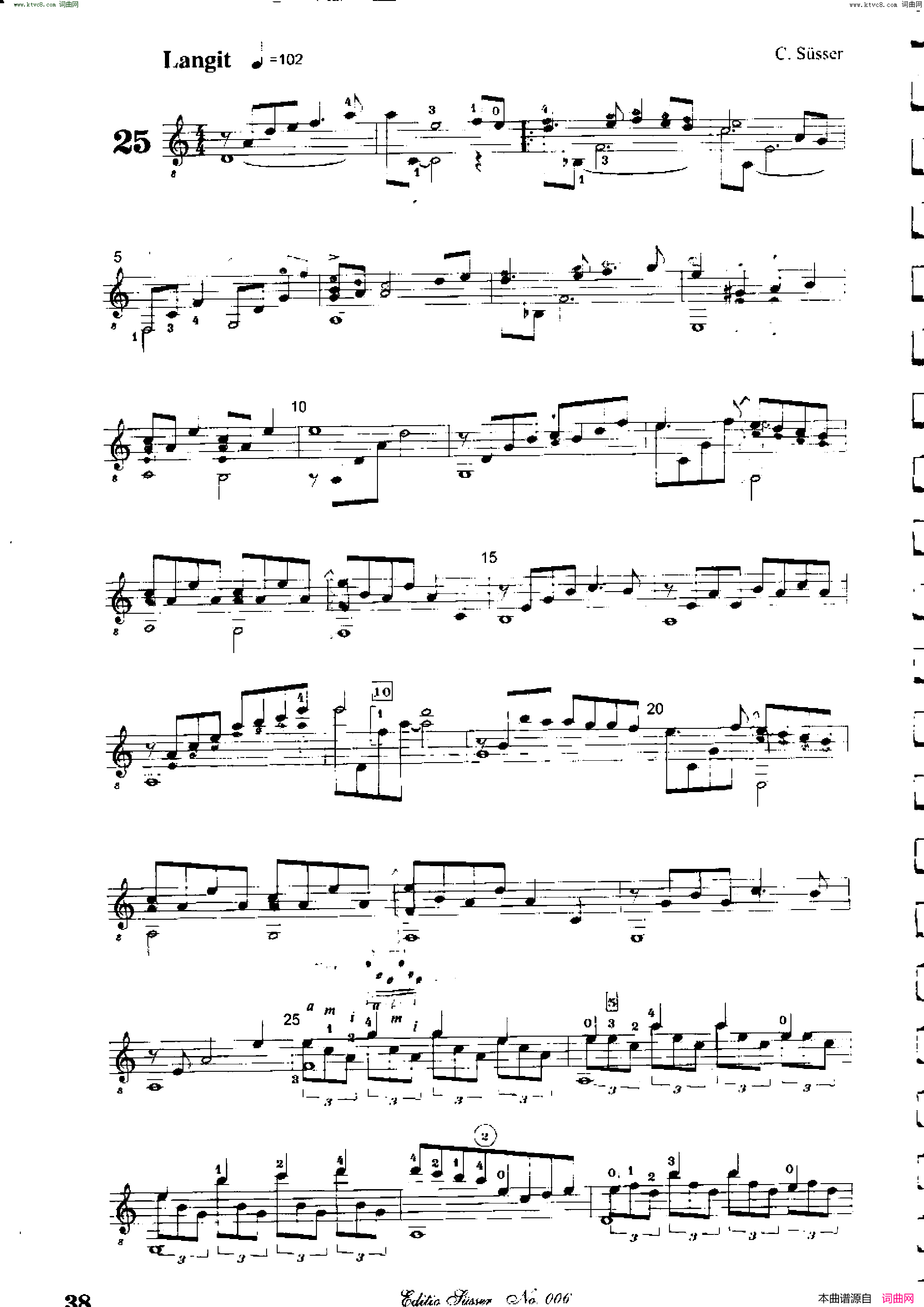 Classical_guitar-Susser_Ctibor_No_6,_Fantazie_ze_sveta_mineralu简谱