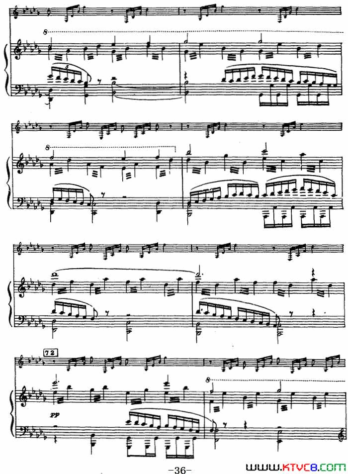 5.冰湖上的激战选自大合唱_亚历山大·涅夫斯基_、正谱简谱