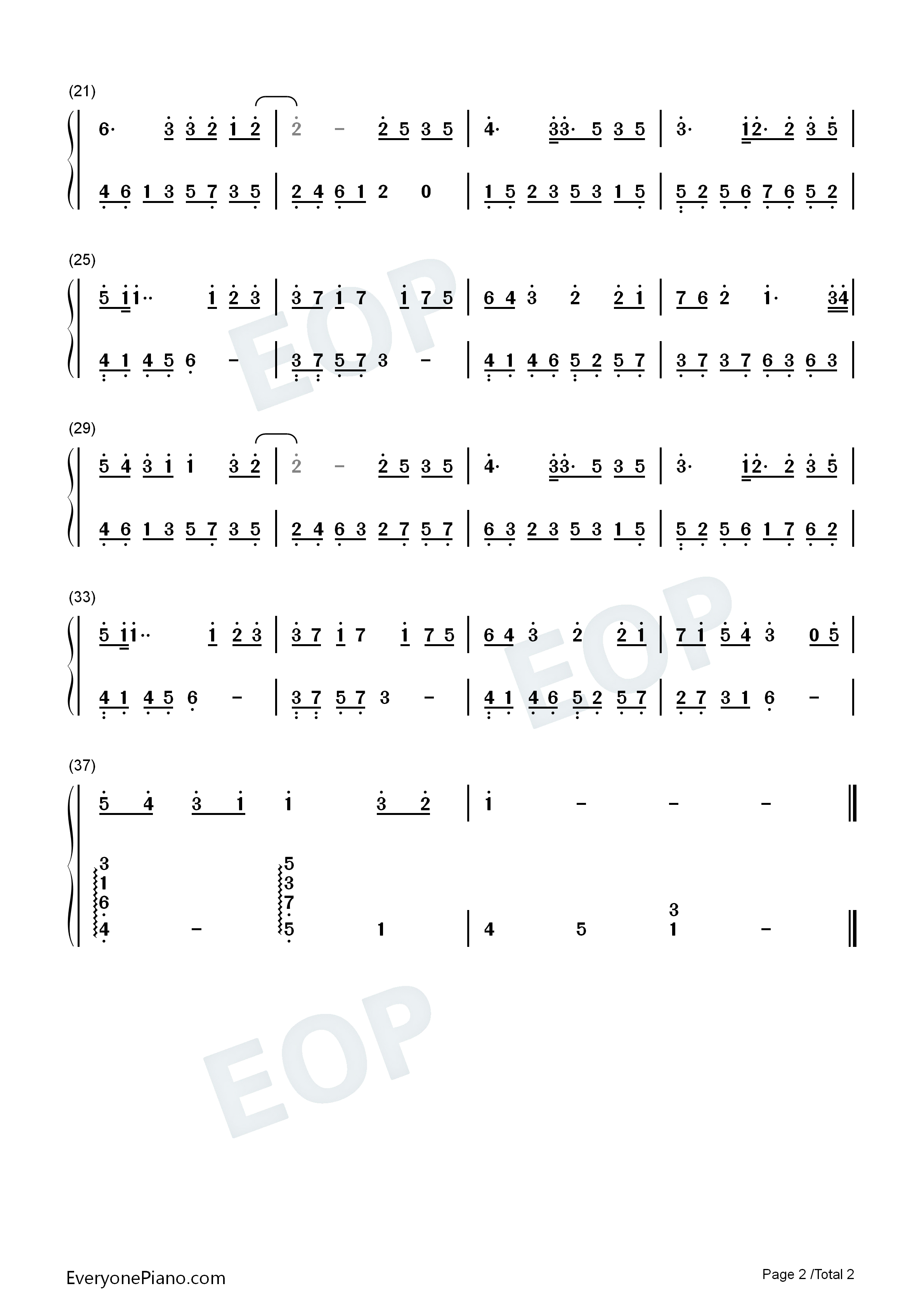 样钢琴简谱_TFBOYS演唱