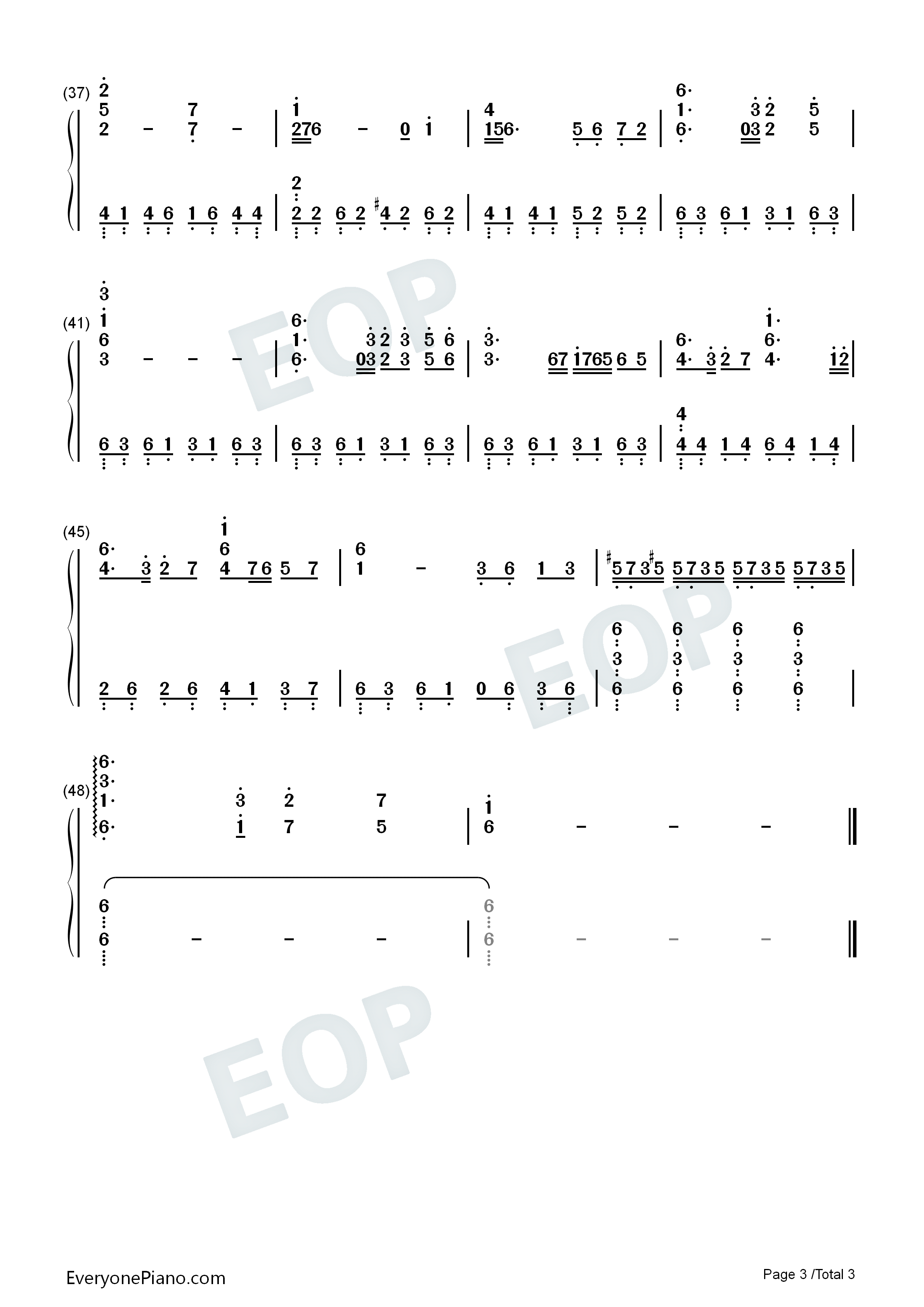 Geralt_of_Rivia钢琴简谱_Marcin_Przybyłowicz演唱