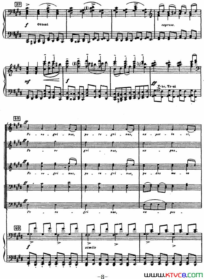 5.冰湖上的激战选自大合唱_亚历山大·涅夫斯基_、正谱简谱