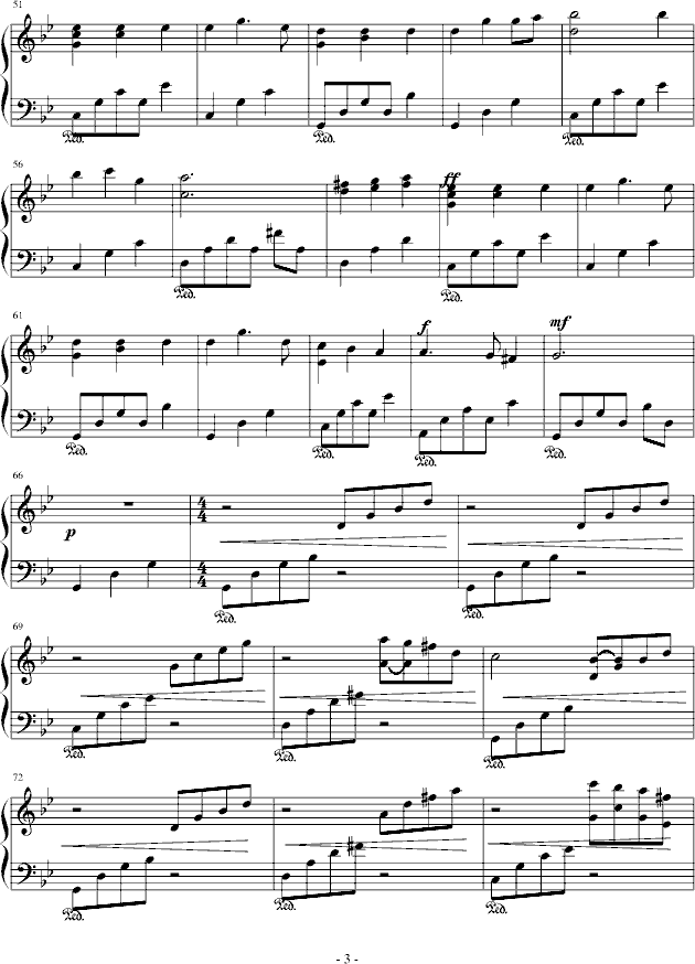 摇曳夏之风简谱_emmaxcy演唱