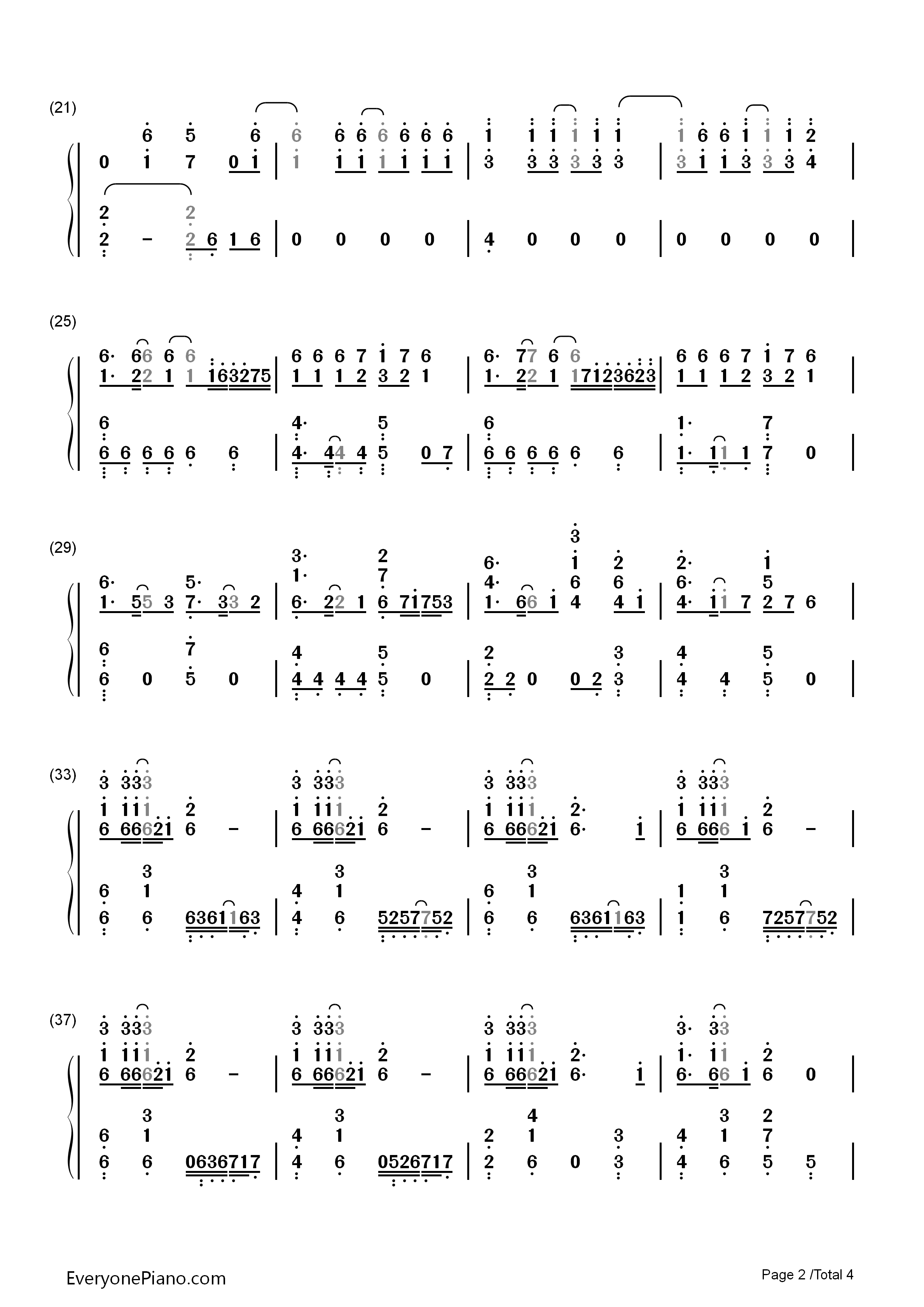 Black_Pearl钢琴简谱_EXO演唱