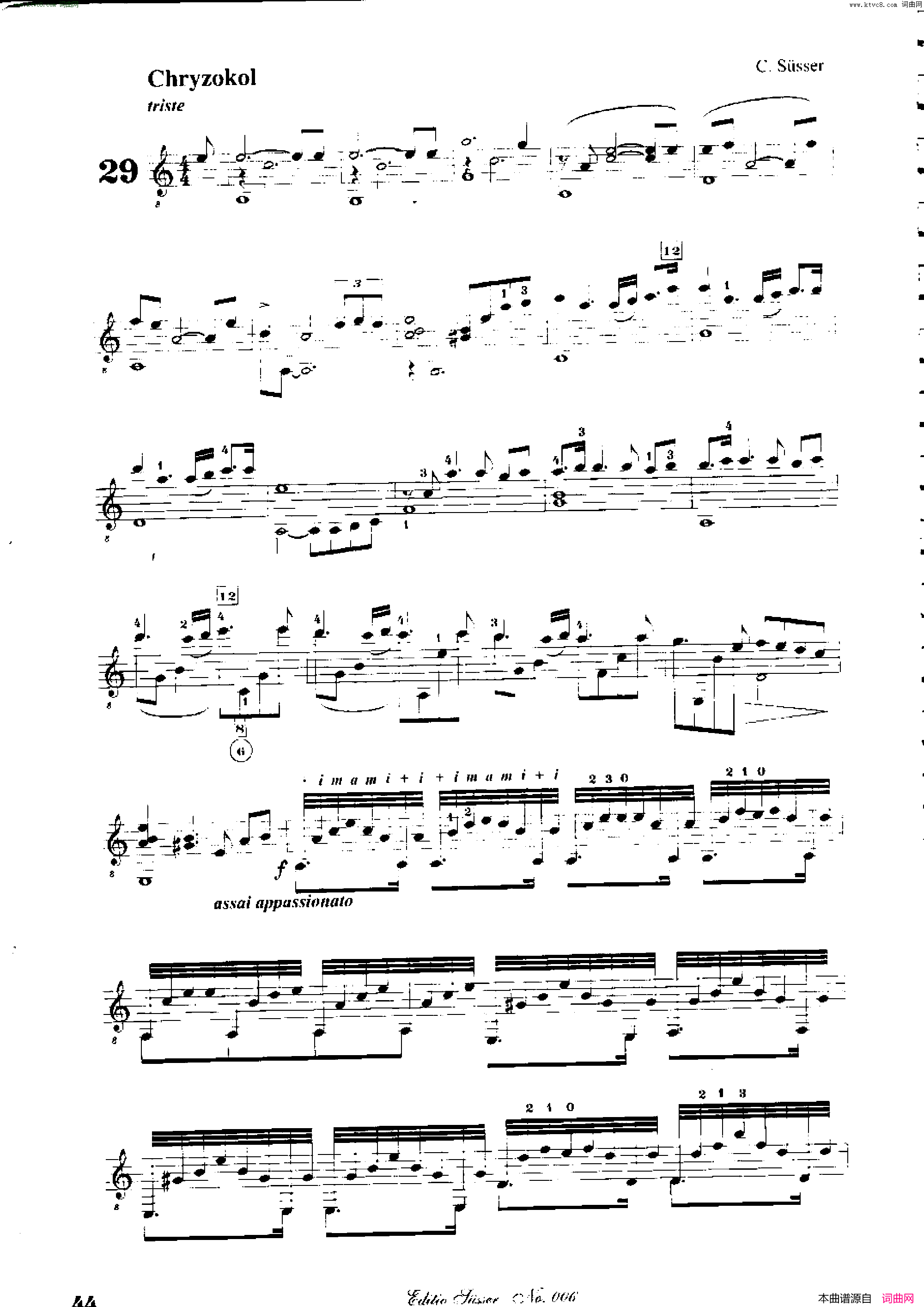 Classical_guitar-Susser_Ctibor_No_6,_Fantazie_ze_sveta_mineralu简谱