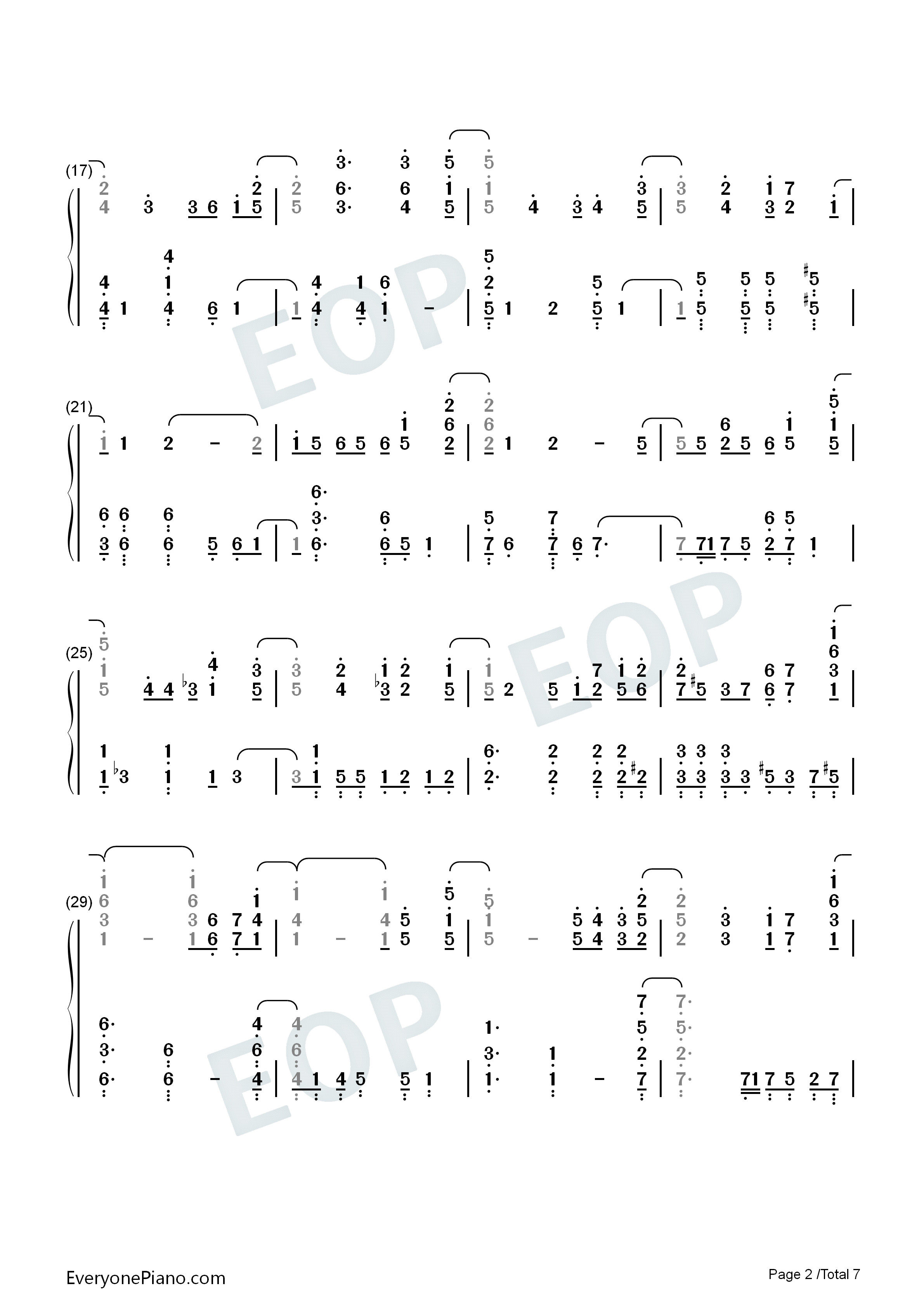 商人パルテティオのテーマ钢琴简谱_西木康智演唱