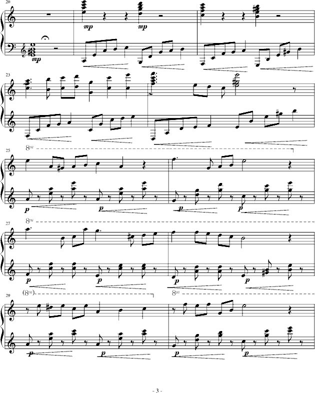 TURN简谱_xiaoxin0404演唱