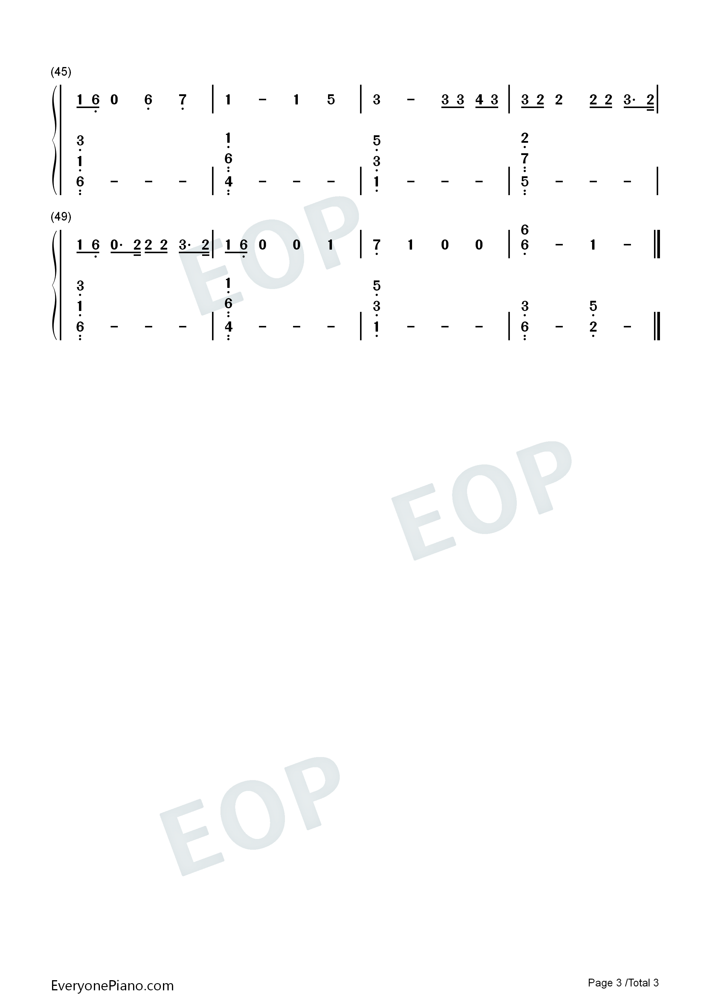 Final_Masquerade钢琴简谱_Linkin_Park演唱