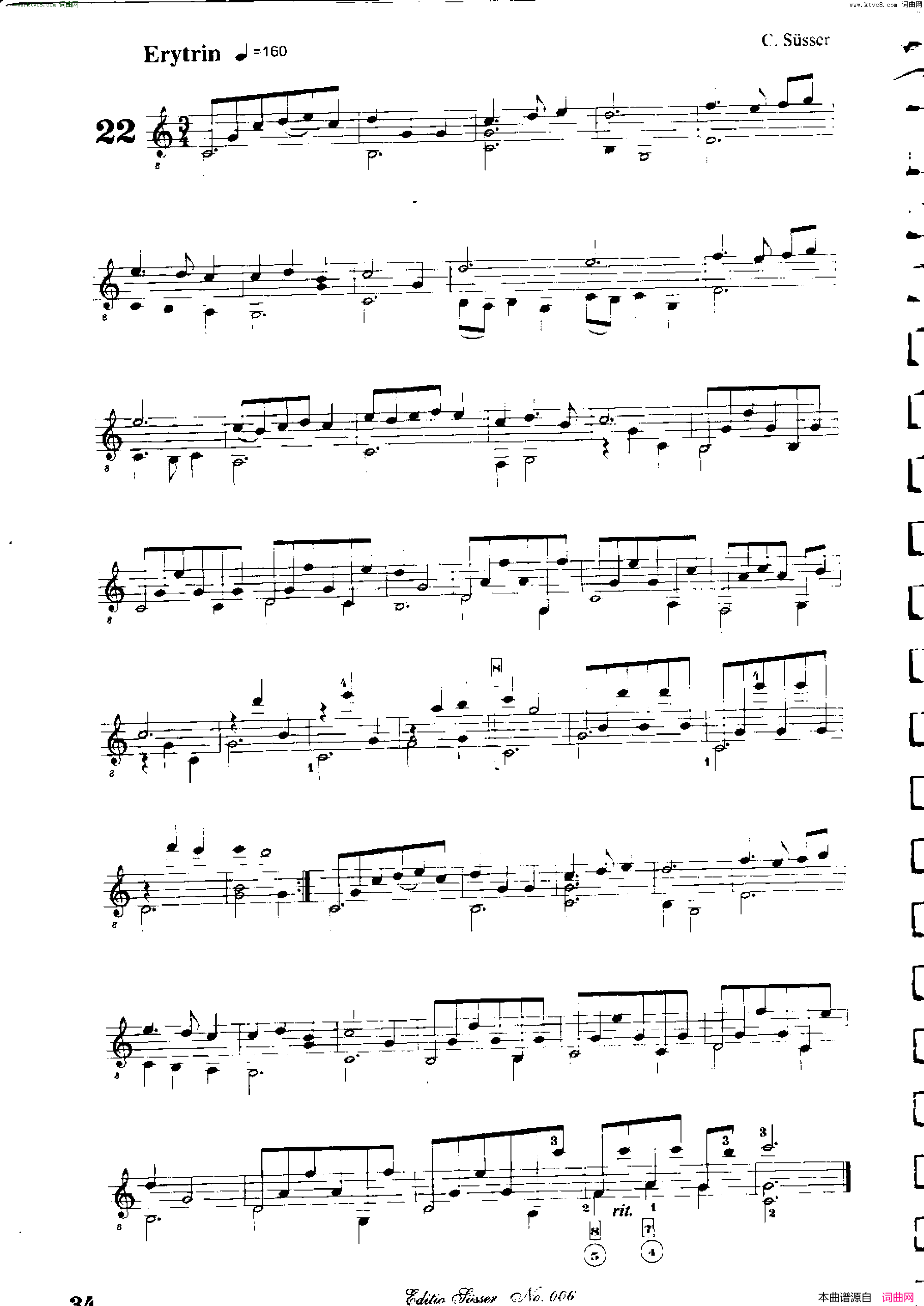 Classical_guitar-Susser_Ctibor_No_6,_Fantazie_ze_sveta_mineralu简谱