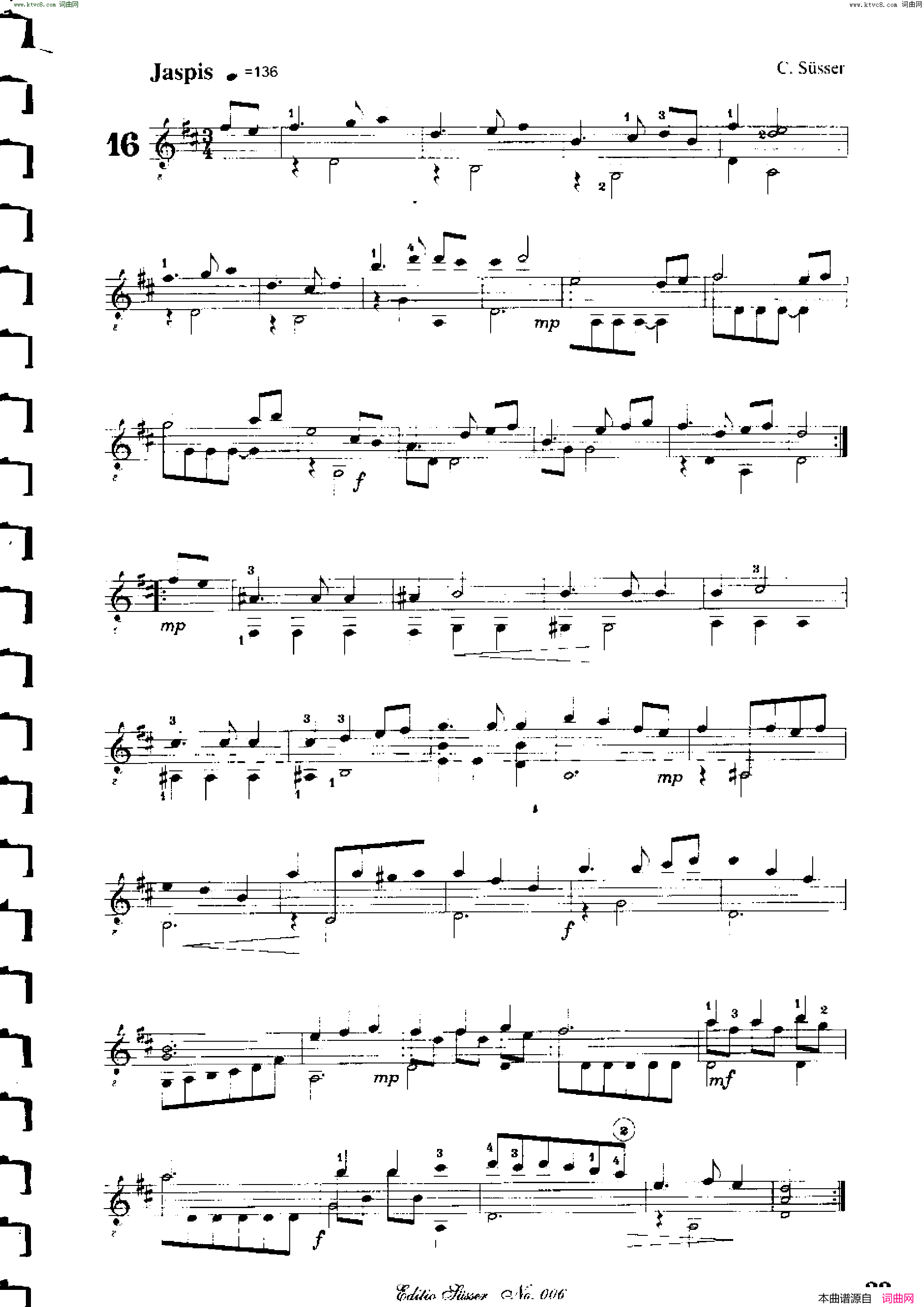 Classical_guitar-Susser_Ctibor_No_6,_Fantazie_ze_sveta_mineralu简谱