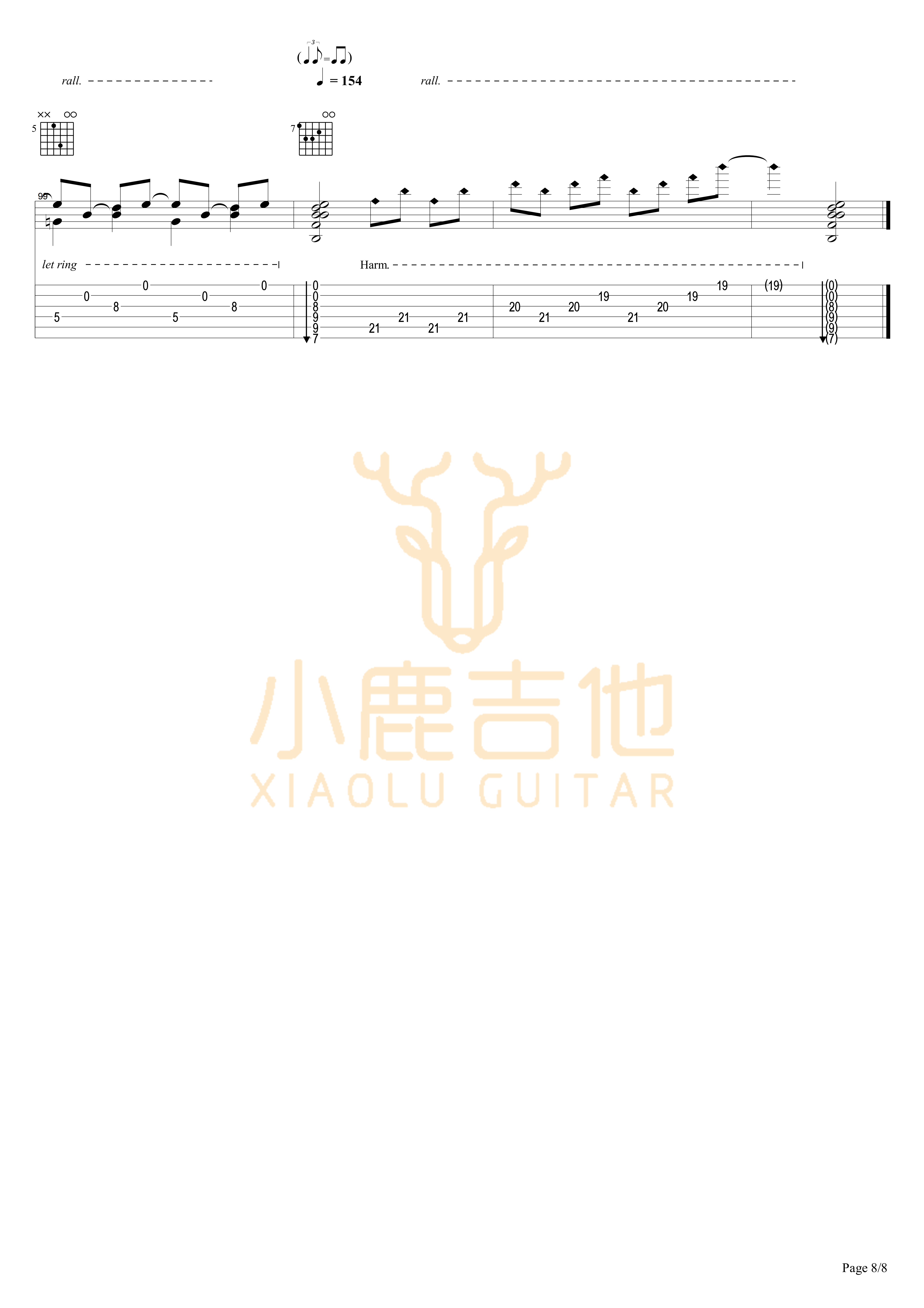 To_B_or_Not_to_B_Tommy_Emmanuel指弹吉他谱(小鹿吉他)