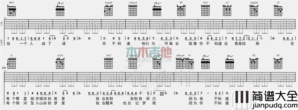 邓紫棋_后会无期_吉他谱_F调男声版吉他弹唱谱_附吉他弹唱演示