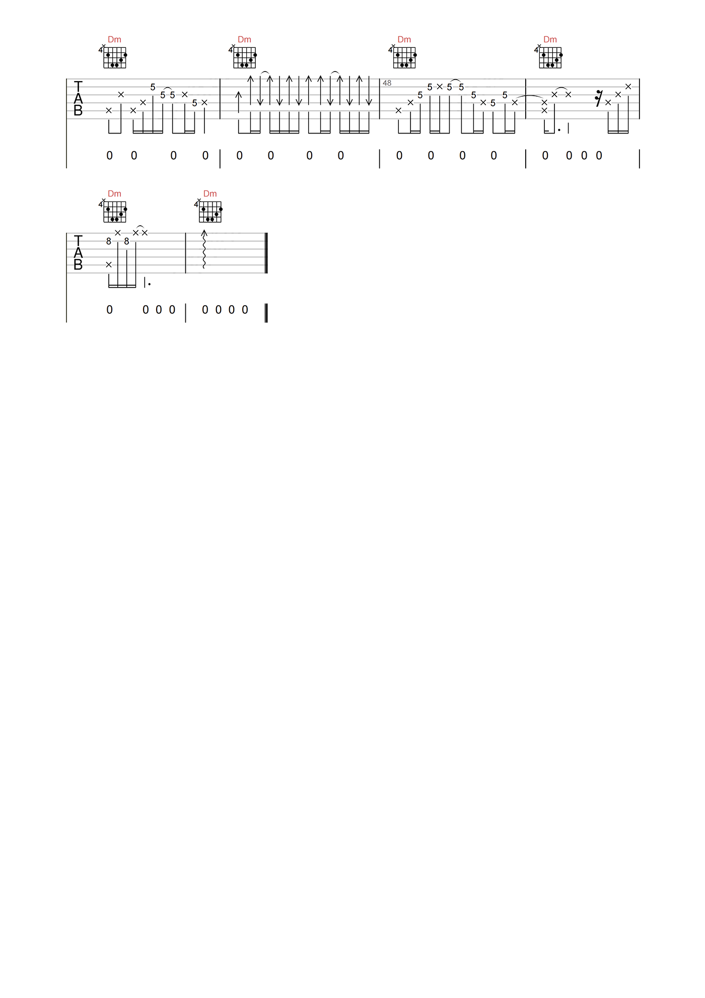 林志炫_你的样子_吉他谱_G调指法吉他六线谱