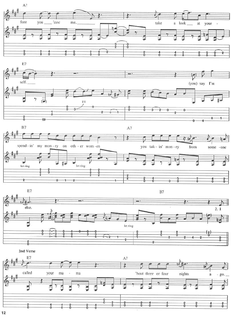 Befor_YOu_Accuse_Me|吉他谱|图片谱|高清|Eric_Clapton_|_克莱普顿