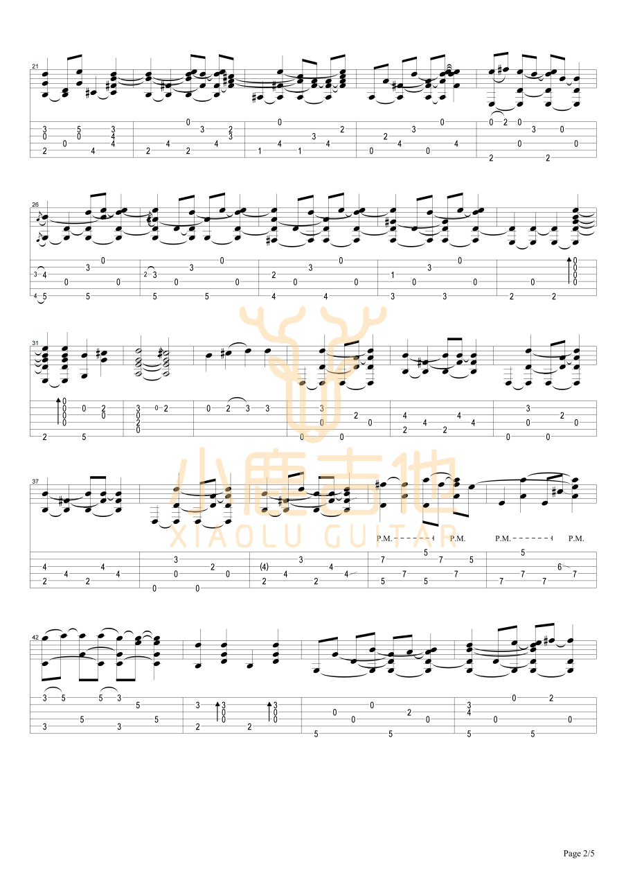 Tommy Emmanuel Halfway Home吉他谱 指弹六线谱