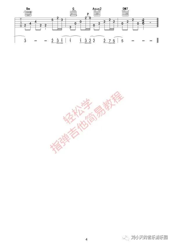 Melancholy指弹谱 Melancholy吉他谱 指弹六线谱